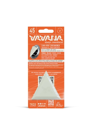 Vavana Araba Klima Kokusu 3'lü Set - Trio Oto Kokusu Bpa & Sıvı İçermez 45 Gün Etkili Set 3