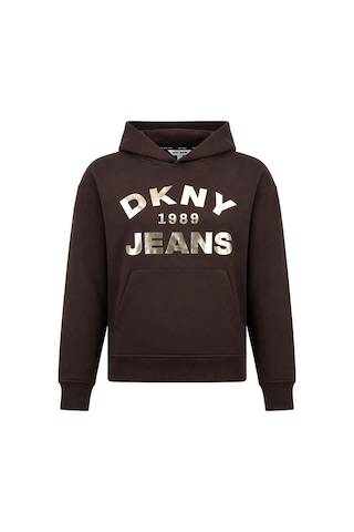 Dkny Kadın Sweatshırt Djqt1722-oky Kahverengi