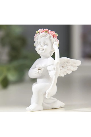 Nedetskij İç Mekan Heykeli Melek Gözlüklü Cupid Amun Oklu 315395156