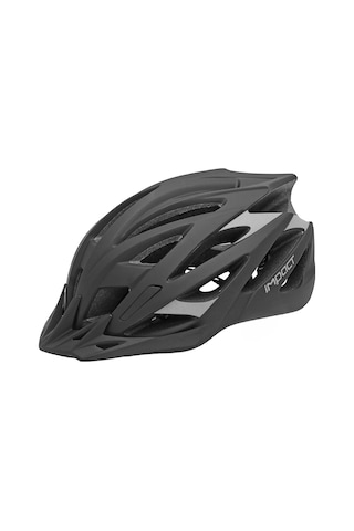 İmpact Scap Siyah Gri 59-61cm M-l Bisiklet Kaskı Siyah - Gri