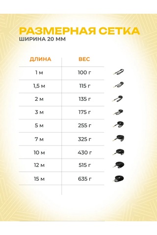 Zooone Profesyonel Karabinalı, Lateksli, 20mm 3m Tasma 138565530 Siyah