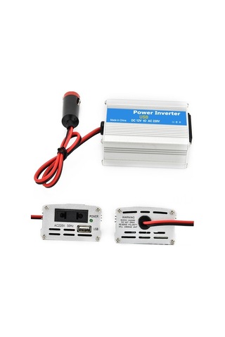 Fortunelane 12v-220v Dönüştürücü, 100w Mobil Inverter, Düşük Akü Koruma