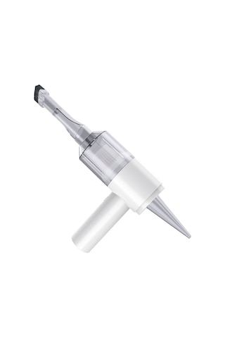 Springsun Araç Ve Ev İçin İkili Fonksiyonlu Süpürge: Süpürme/ventilatör, Kablosuz, 2000pa Emme Gücü, 1500mah Pil, Beyaz