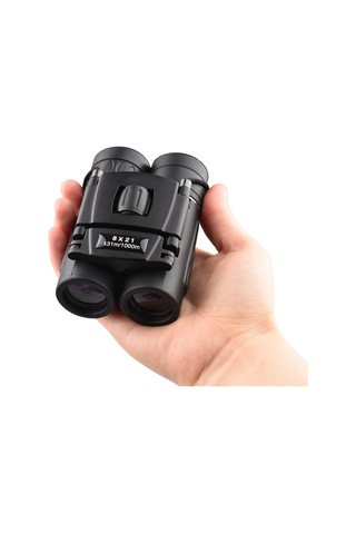 Suofeng Kompakt Katlanabilir 8x21 Mini Binokül, Hafif Ve Taşınabilir, Net Görüntü, Kuş İzleme, Seyahat, Konser İçin Yetişkin Ve Çocuklar İçin