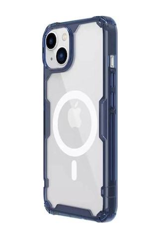 Nillkin Tpu Pro Manyetik Apple Uyumlu iPhone 14 /13 Kılıf - Mavi