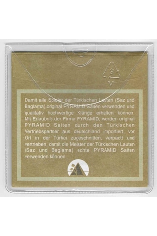 Uzun Sap Bağlama Tel Seti 0.20 Mm Profesyonel Seri 2 Takım & Mızrap Hediyeli