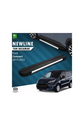 S-dizayn Ford Connect 2 Newline Krom Yan Basamak 183 Cm 2014-2023 A+ Kalite