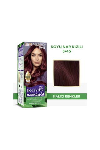 Koleston Naturals Boya 5/45 Koyu Nar Kızılı