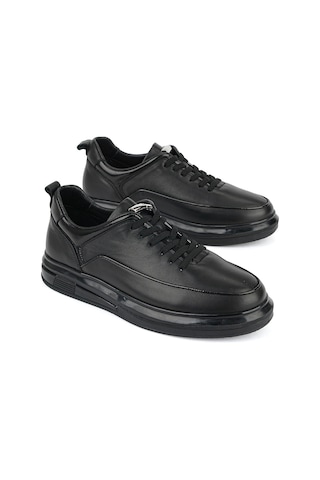 Ziya, Erkek Hakiki Deri Sneaker 1611037z2583 Siyah 1611037z2583 000