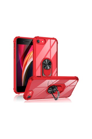 Apple Uyumlu iPhone 6 Kılıf Zore Mola Kapak Kırmızı