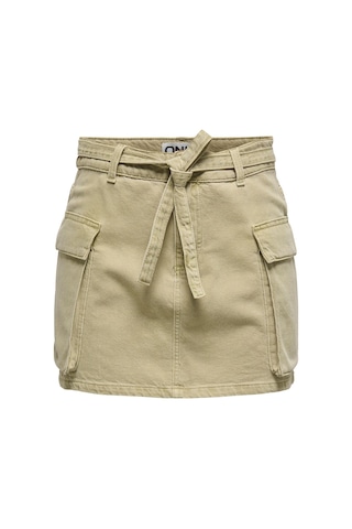 Only Onlprıme Mw Belt Cargo Skırt Pnt Kadın Gri Etek - 15348554 Gri
