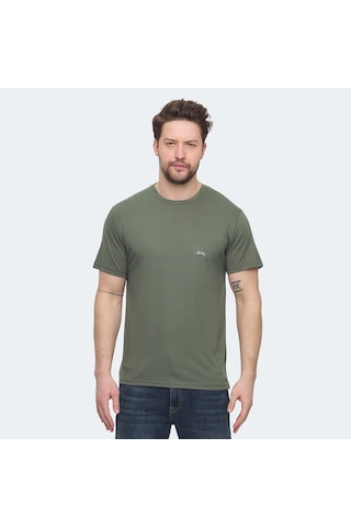 Slazenger KRATER Erkek Haki Tişört