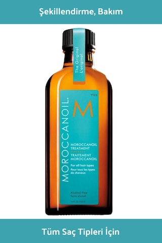 Moroccan Oıl-treatment For All Hair Type Tüm Saç Tipleri İçin Şekillendrici Saç Bakım Yağı 100 Ml