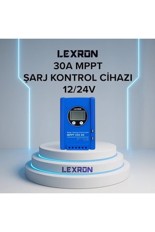 Lexron 30a Mppt Şarj Kontrol Cihazı