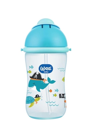 Wee Baby Pipetli Bardak 380 ML 171 Mavi