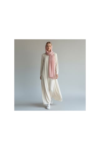 Deserto Fashion Premium Keten İpek Şal %37 İpek %63 Keten 70x180-1805 Çok Renkli