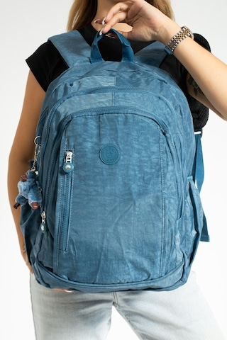 Ultra Hafif Çok Cepli Su Geçirmez Sırt Çantası Unisex Mavi Model: 571-1d - Mavi