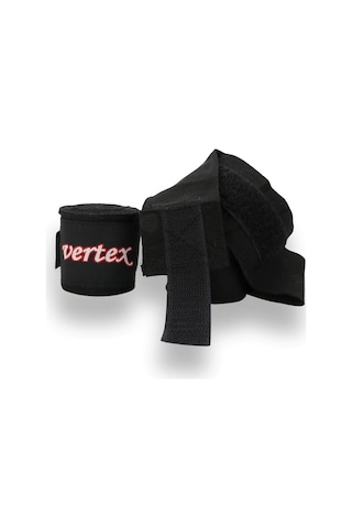 Siyah Likralı Boks Bandajı