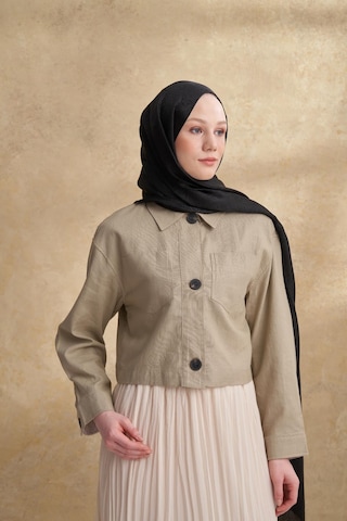 Armanda Jose Jakar Ethnic Desen Şal- 3303 Siyah