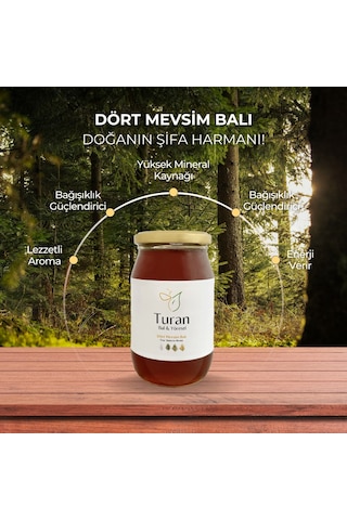 Turan Bal ve Yöresel Dört Mevsim Balı 450 G