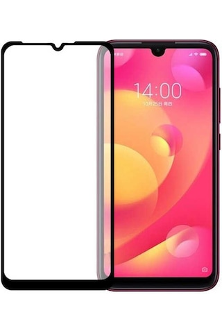 Xiaomi Mi Play Zore Kenarları Kırılmaya Dayanıklı Cam Ekran Koruyucu