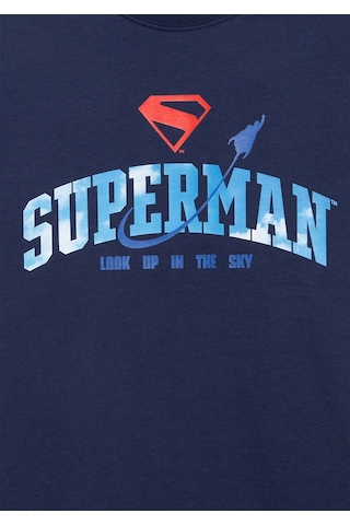 Mavi Superman Baskılı Koyu Lacivert Erkek Çocuk T-shirt M6610380-70720 Koyu Lacivert