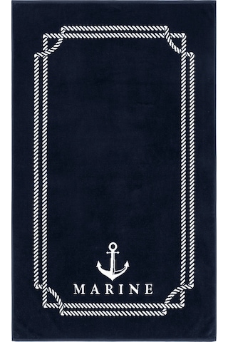 Özdilek Sun Maritime Line Plaj Havlusu 90x150 Cm Lacivert