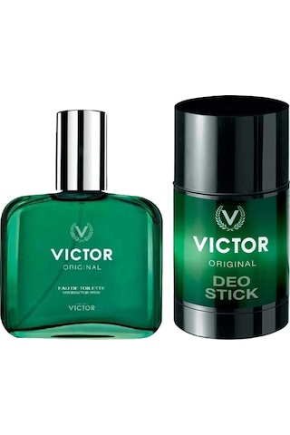 Victor Original Erkek Parfüm EDT 100 ML + Stick Deodorant 75 ML