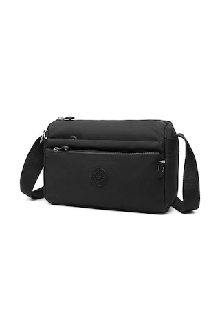 Smart Bags 1006 Krınkle Kumaş Postacı Çantası (Siyah) Siyah