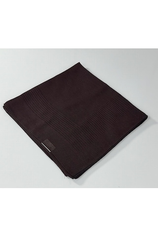 Miray Pano Pamuk Eşarp - 95 X 95 - 0621 Koyu Bordo