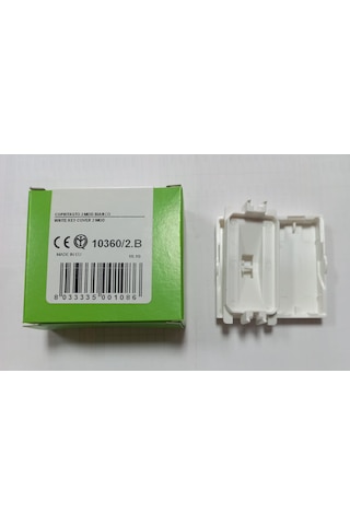 Beyaz 2m Anahtar Kapak