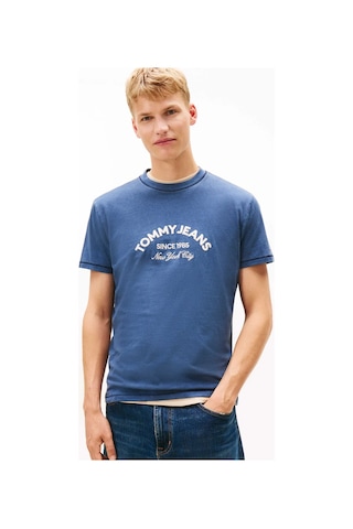 Tommy Jeans Erkek Tişört-dm0dm22328 Mavi