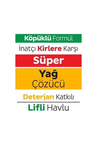 Mey İthalat Yüzey Temizlik Havlusu 30 Adet Yağ Çözücü