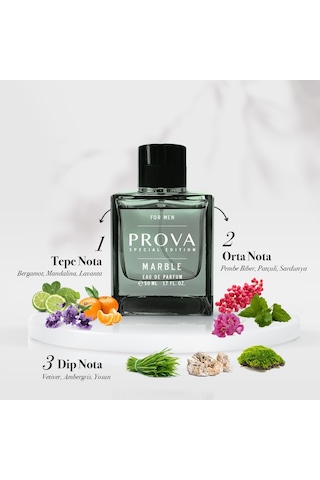 Prova Special Edition Marble EDP Erkek +  Artist EDP Kadın Parfüm Seti 2 x 50 ML