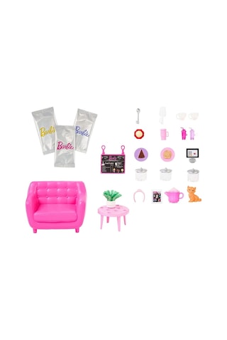 Barbienin Çay Saati Oyun Seti Hkt94