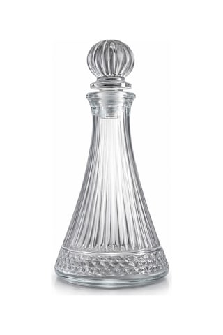 Elysia Model Kapaklı Premium Şık Cam Karaf Sürahi,şişe 700 Ml Kapaklı,33 Cm