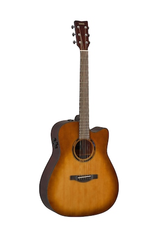 Yamaha Tag1csb Transacoustic Akustik Gitar Sandburst