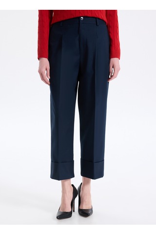 Lauren Ralph Lauren Lacivert Kadın Pamuklu Pantolon 200871814