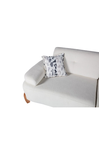 Linda Yataklı Kanepe Krem