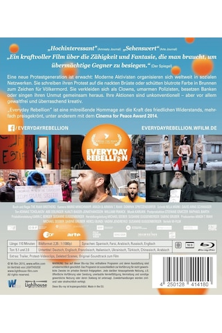 Everyday Rebellion Blu-ray + Soundtrack Cd