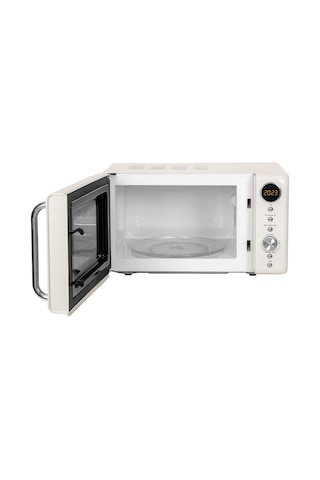 Simfer 4605 20Litre Retro Mikrodalga Fırın Dijital Krem