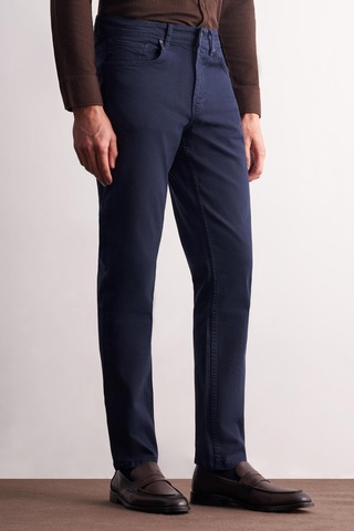 Lacivert 5 Cep Casual Slim Fit Pamuklu 5 Cep Pantolon 1003255318 Lacivert