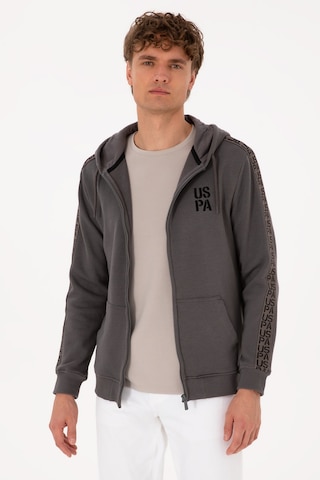 U.s. Polo Assn. Erkek Gri Hırka Örme 50315808-vr024 Gri