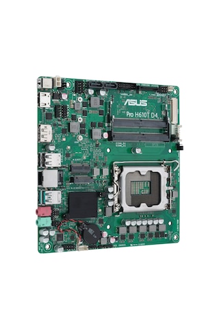 Asus Pro H610T D4-CSM Intel H610 3200 MHz DDR4 Soket 1700 Mini ITX Anakart