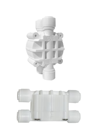 Su Arıtma Cihazları Için Shutoff Valve Dört Yollu Vana