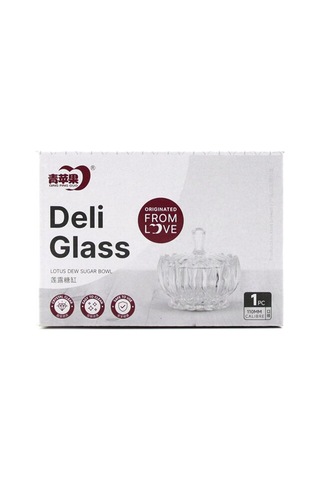 Deli Glass Tg-1080a Büyük Cam Şekerlik Diğer