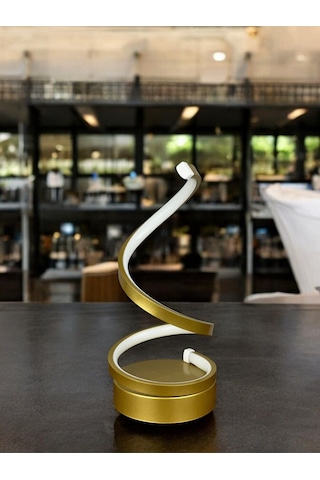 Lara Eskitme Renk Gün Işığı Led Işıklı Modern Tasarım Led Masa Lambası - Abajur - Gece Lambası Eskitme