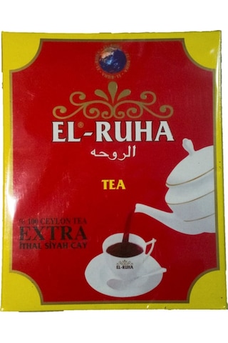 El-Ruha Ceylon Extra İthal Siyah Dökme Çay 400 G
