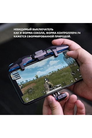 Diğer Gamesir F4 Falcon Mobil Oyun Kntcüsü İos Uyumlu Android Pubg Aksesuarları Siyah, İos & Android Destekli