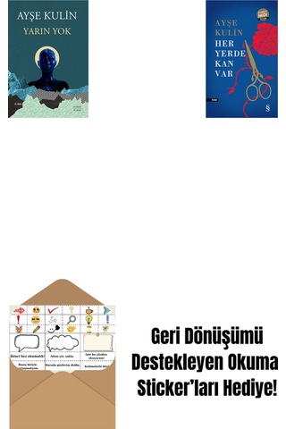 Yarın Yok + Her Yerde Kan Var Midi Boy + Okuma Sticker'ları
